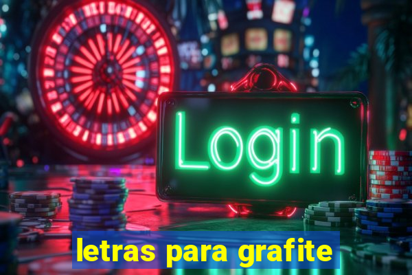 letras para grafite